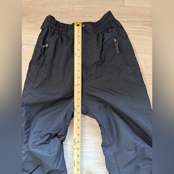 Coltech Boys Black Insulated Snow Ski Pants 3M Thinsulate Youth Size 10 - Picture 11 of 13